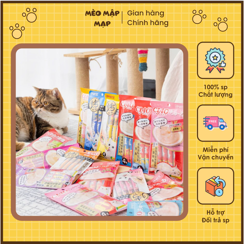 Súp Thưởng Ciao Churu Gói 4 Thanh 14gr