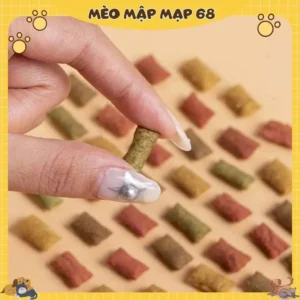 Alternative view of Bánh Thưởng 50GRAM Nhân Kem Cho Mèo & Chó Dạng Hạt Giòn Rụm - Snack Thưởng Huấn Luyện Thú Cưng Nhiều Hương Vị